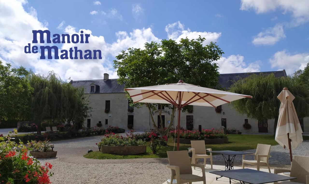 Hotel Le Manoir De Mathan Crepon A La Campagne 5 Mn D'Arromanches Et 10 Mn De Bayeux Экстерьер фото