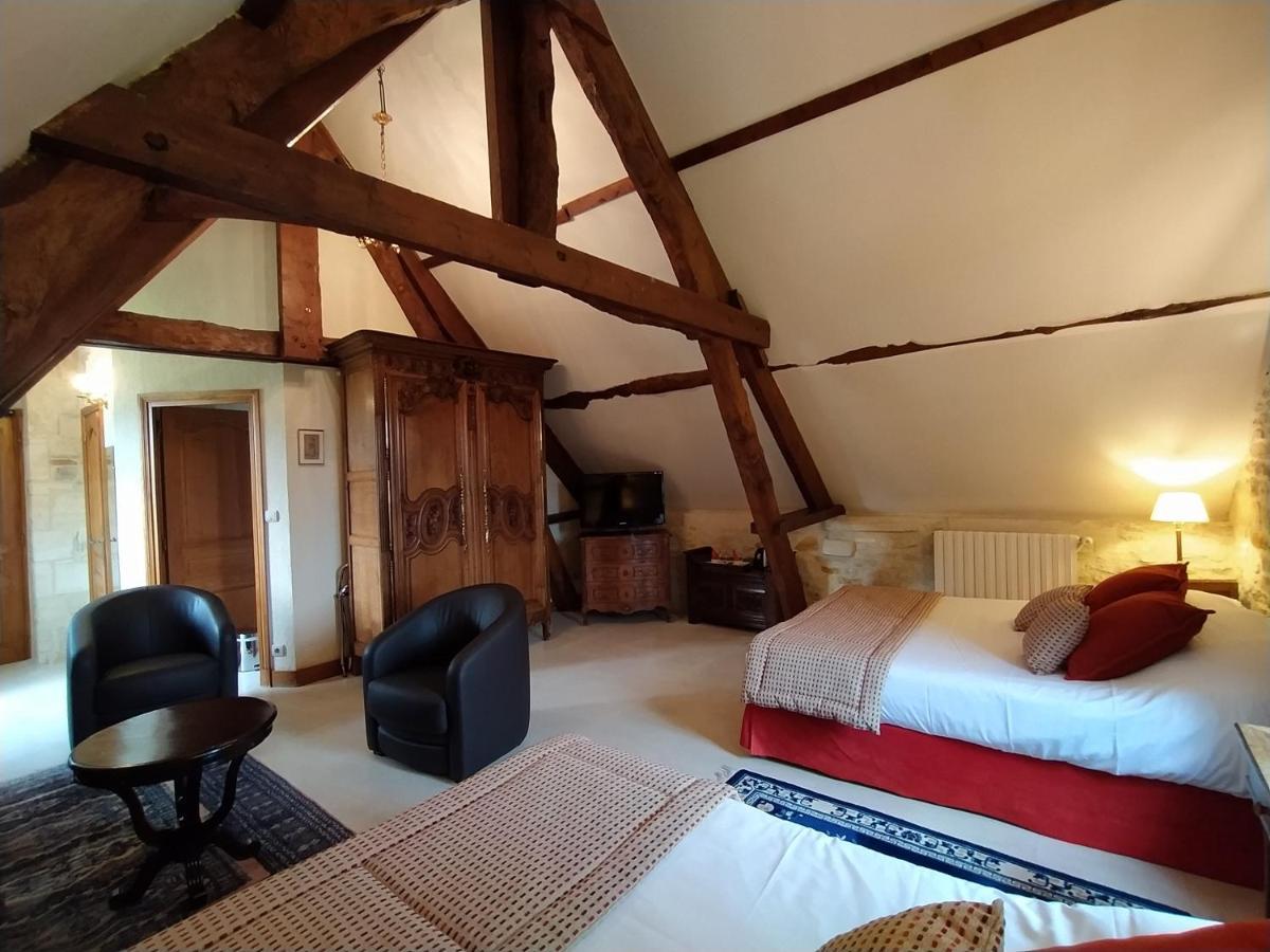 Hotel Le Manoir De Mathan Crepon A La Campagne 5 Mn D'Arromanches Et 10 Mn De Bayeux Экстерьер фото